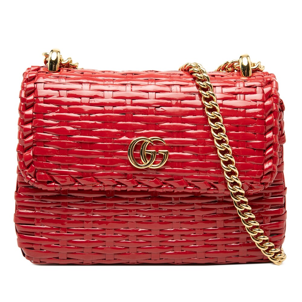 Gucci Mini Gg Marmont Glazed Wicker #351320G88B